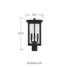 Capital Lighting Barrett 3 - Light Lantern in  Black - 2 of 3