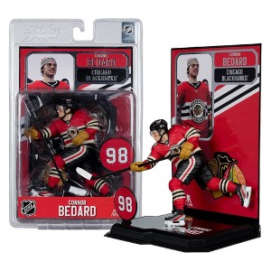 Mcfarlane Toys Chicago Blackhawks NHL McFarlane Sports Picks 7 Inch Figure | Connor Bedard - 1 of 4