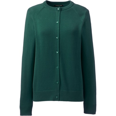 Emerald green 2025 school cardigan