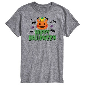 Men's - Pokémon - Happy Halloween Short Sleeve Graphic T-Shirt - 1 of 4