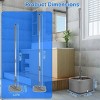 Spin Mop and Bucket System Includes Dual Compartment Mop Bucket 4Pcs Thick Washable Microfiber Mop Pads for Home Cleaning - 2 of 4