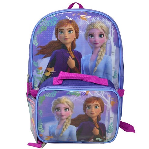 Frozen 16" Backpack with Rectangle Lunch Bag - image 1 of 1