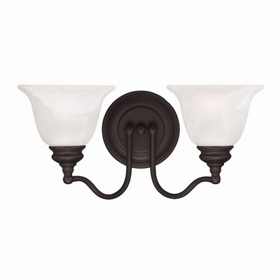 Livex Lighting Essex 2 - Light Vanity in  Bronze