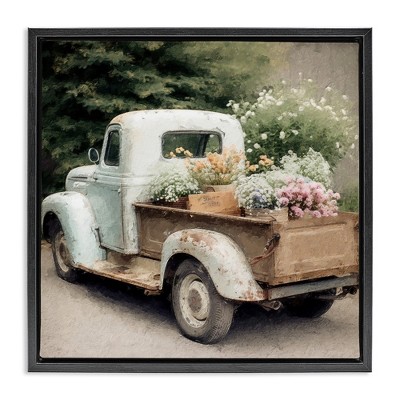 Stupell Industries Country Florals in Truck, 25" x 25"