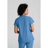 Barco One Women's Flux 2-Pocket Banded Zip Collar Scrub Top - 4 of 4