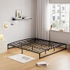 Jojoka Low Profile Metal Queen Bed Frame with Arch Head & Footboard – Heavy Duty, Noise-Free, Easy Assembly, No Box Spring Needed - 3 of 4