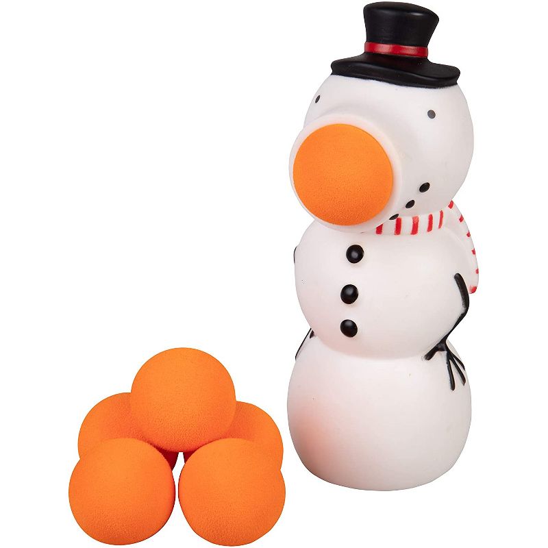 Hog Wild Holiday Snowman Popper Toy, 1 of 7
