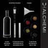 Alchemi by Viski Spirit Infusion Kit for Liquor, Gin, Vodka, Whiskey, Rum, Tequila, Customize Craft Cocktails, Stainless Steel, Set of 1, Silver - 4 of 4