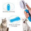Munora Self-Cleaning Slicker Brush - Pet Grooming Tool for Cats & Dogs - Removes Loose Undercoat, Ergonomic Handle - 3 of 4