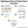 Big Dot of Happiness World Awaits - Travel Themed Party Favors and Cupcake Kit - Fabulous Favor Party Pack - 100 Pieces - 2 of 4