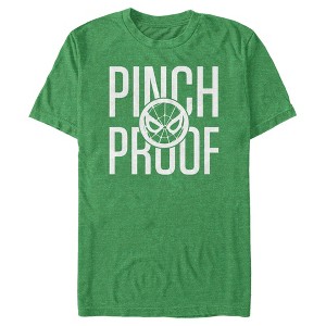 Men's Marvel St. Patrick's Day Spider-Man Pinch Proof T-Shirt - 1 of 4