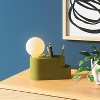 LED Orb Shade Organizer Lamp Green - Room Essentials™ - 2 of 4