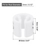 Unique Bargains Plastic Reusable Easy to Recognize Clothes Hanger Marker Color Coding 150 Pcs - 2 of 4