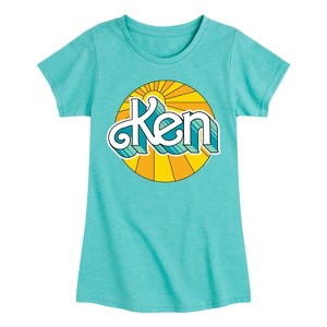 Girls' - Barbie - Ken Fitted Short Sleeve Graphic T-Shirt - 1 of 3