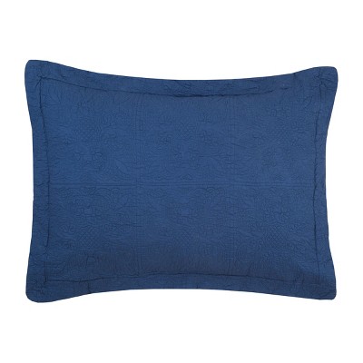 C&F Home Indigo Matelasse Standard Sham