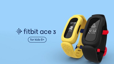 Fitbit Ace 3 Jaune mod. FB419BKYW montres Smartwatches
