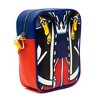 Disney Vegan Leather Cross Body Backpack for Men and Women with Adjustable Strap, Kingdom Hearts Sora Character Close Up, Multi Color - 2 of 4