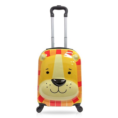 TUCCI Lion Buddy Kids' Hardside Carry On 3D Suitcase