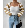 Clearlove Women's Shrug Cardigan Sweater Drop Shoulder Long Sleeve Knit Crop Bolero Cardigans - 4 of 4