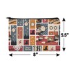 Harry Potter Cute Chibi Pattern Makeup Cosmetic Bag Organizer Pouch - 4 of 4