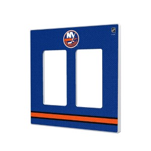NHL Eastern Conference Teams Stripe Hidden-Screw Light Switch Plate for Double Rocker - 1 of 4