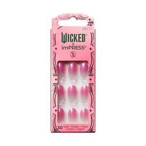 Wicked X imPRESS Press-On Manicure Fake Nails - Goodness of my Heart - 1 of 4