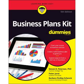 Business Plans Kit for Dummies - (For Dummies) 5th Edition by  Steven D Peterson & Peter E Jaret & Barbara Findlay Schenck (Counterpack,  Empty)