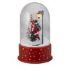 Northlight Lighted Santa with Street Light Snowing Christmas Globe - 11.75" - image 2 of 4