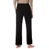 Rekucci Women’s Soft Knit Straight Leg Loungewear Pants with Pockets – Mid-Rise, Drawstring Waist, Relaxed Fit - 3 of 3
