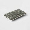 Lumbar Block Print Throw Pillow Blue - Threshold™ - 3 of 4