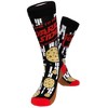 Crazy Dog T-Shirts Come To The Dark Side We Have Cookies Socks Funny Sci Fi Movie Footwear (Black) - Mens (7-12) - 2 of 4