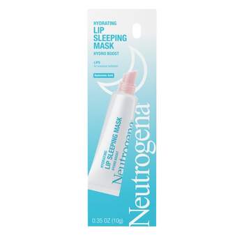 Neutrogena Hydro Boost Hydrating Lip Sleeping Mask with Hyaluronic Acid, Clear Overnight & Daily Moisturizing Treatment for Very Dry Lips - 0.35oz