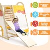 Toddler Indoor Gym Playset, 7-in-1 Wooden Jungle Gym with Monkey Bar, Tent, Rings, and Climbing Structure for Kids - 4 of 4