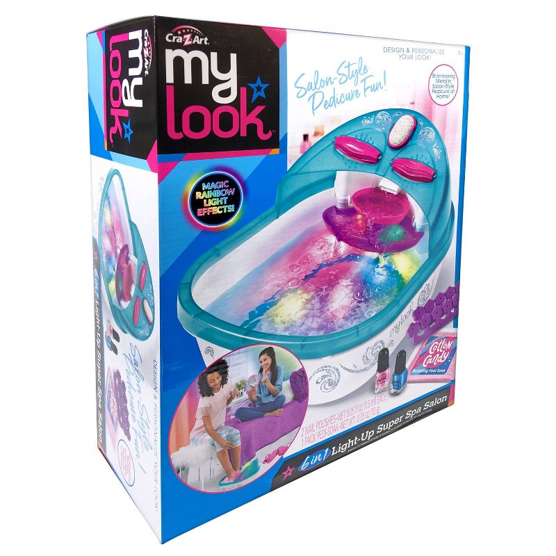 MY LOOK 6-in-1 Light-Up Super Spa Salon Activity Kit, 1 of 9