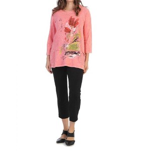 Women's Celine Mineral Washed Contrast Cotton Tunic - Jess & Jane - 1 of 1