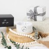 Pavilion Gift Company - 50 Years - 8 oz - 100% Soy Wax Reveal Candle Scent: Tranquility - Flame Candles - 4 of 4