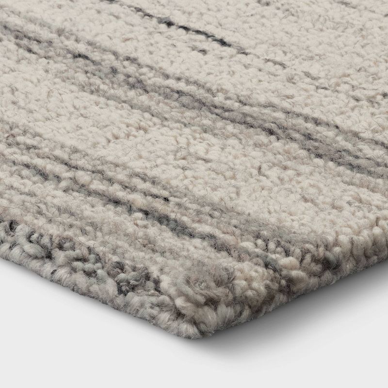 Linen/Wool Loom Carpet Area Rug Natural - Threshold™, 3 of 8