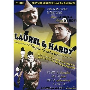 Laurel and Hardy Triple Feature (DVD) - 1 of 1