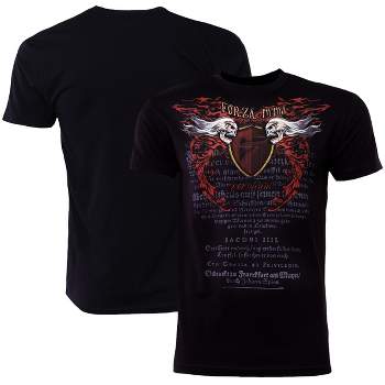 Forza Sports "Immortal Crest" T-Shirt - Black