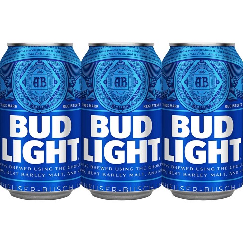 Bud Light Beer - 6pk/12 Fl Oz Cans : Target