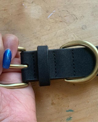 Women's Double Harness Metal Loop Belt - Universal Thread™ Black
