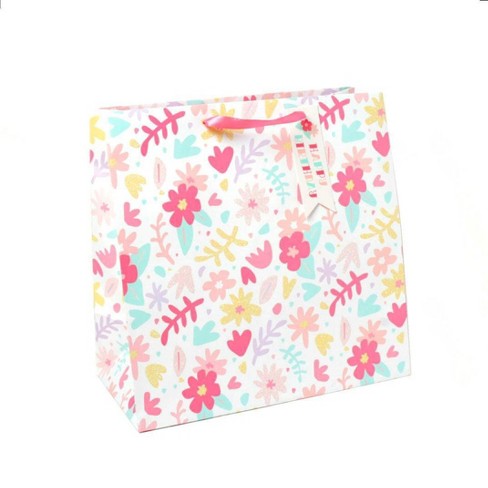 Floral Birthday Gift Bag with Stamping MEDIUM – SM Stationery