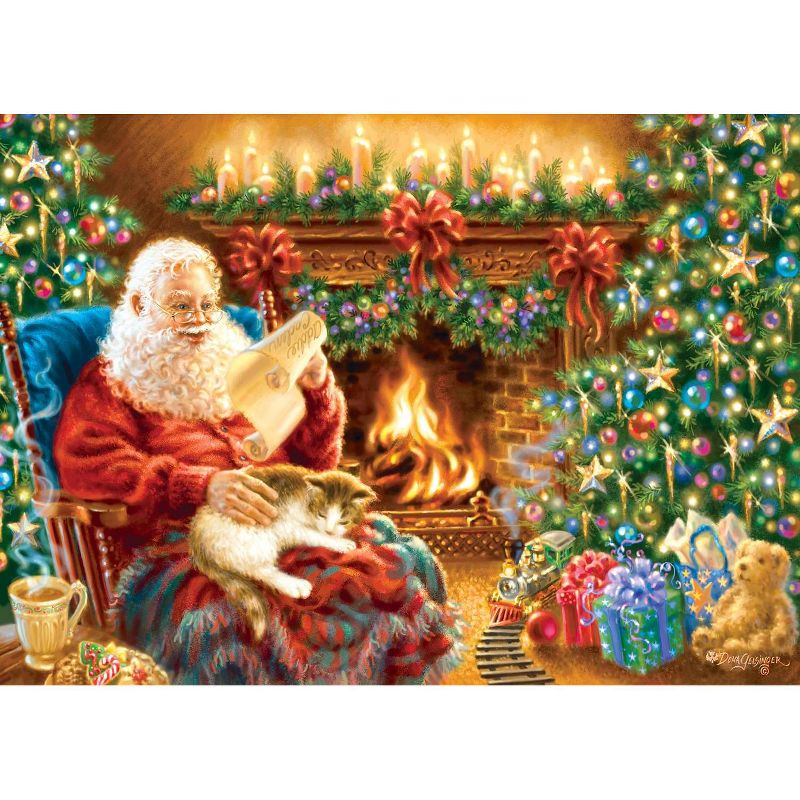 MasterPieces Inc Christmas Dreams 500 Piece Glitter Jigsaw Puzzle, 2 of 7