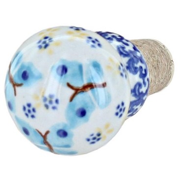 Blue Rose Polish Pottery 270 Vena Wine Cork