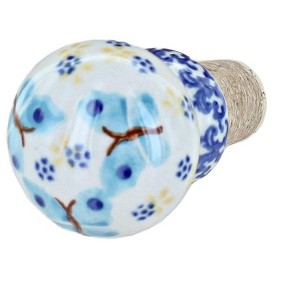 Blue Rose Polish Pottery 270 Vena Wine Cork - 1 of 1