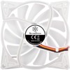 SilverStone Technology   92x92x25mm / Adjustable speed fan / Mixed white blade design with white frame / 3pin fan with speed controller - 4 of 4