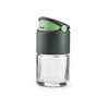 Lekue 2.7oz Shaker Spice Jar (Set of 4) - Clear Glass Spice Container for Powdered & Herb Spices - Dual Openings for Sprinkling & Dosing - 2 of 4