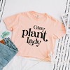 Simply Sage Market Women's Crazy Plant Lady Short Sleeve Relaxed Fit Cropped Tee - 3 of 4