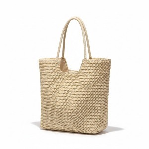 Alilang Woven Straw Tote Bag with Shoulder Straps Lightweight