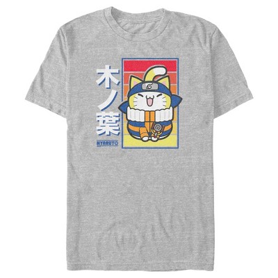 Men's Naruto Nyaruto Uzumaki Retro Portrait T-Shirt